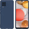 iMoshion Hoesje Geschikt voor Samsung Galaxy A42 Hoesje Siliconen - iMoshion Color Backcover - Donkerblauw