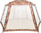 vidaXL Zwembadtent 590x520x250 cm stof camouflage
