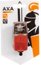 AXA Run Battery - Fiets Achterlicht - LED Fietsverlichting op Batterij - Spatbord montage – Rood