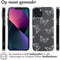 imoshion Hoesje Geschikt voor iPhone 13 Mini Hoesje Siliconen - imoshion Design hoesje - Meerkleurig / Butterfly