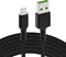 Kabel GC Ray USB-A - Lightning wit LED 120cm Met support voor Apple 2.4A fast charging
