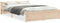 vidaXL - Bedframe - massief - hout - 120x190 - cm