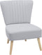 VAASA - Fauteuil - Lichtgrijs - Polyester