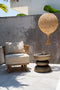 Bazar Bizar - De Corfu Kruk - Mungurr hout - H = 45 cm