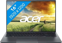 Acer Swift X (SFX16-52G-7621) - Laptop - Intel Core i7-1260p - 16GB RAM - 1TB SSD - 16" 1920x1200 WUXGA