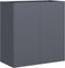 vidaXL - Plantenbak - 80x40x80 - cm - koudgewalst - staal - antracietkleurig