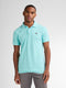 Petrol Industries - Heren Klassieke Polo Dolphin - Blauw - Maat S