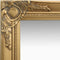 vidaXL - Wandspiegel - barok - stijl - 50x50 - cm - goudkleurig