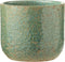 J-Line bloempot Leo - keramiek - groen - large - Ø 20.00 cm