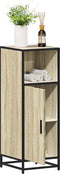 vidaXL - Badkamerkast - 35x37,5x100 - cm - bewerkt - hout - sonoma - eikenkleurig