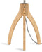 GOOD&MOJO Tafellamp Iguazu - Jute/Bamboe Zwart - Ø30x41cm -