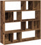 vidaXL - Boekenkast/kamerscherm - 105x24x102 - cm - oud - houtkleurig