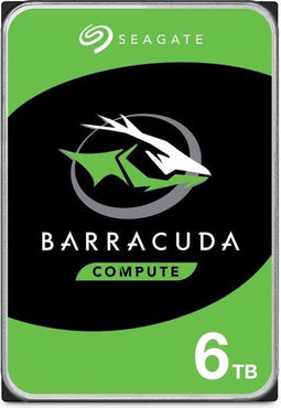 Seagate Barracuda - Interne harde schijf - 3.5 inch - 6 TB - 7200 RPM