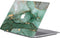 Lunso Geschikt voor MacBook Air 13 inch (2010-2017) cover hoes - case - Green Maeve