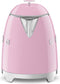 Smeg KLF05PKEU - Mini Waterkoker - 0,8L 1400W - Roze