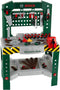 Klein Toys Bosch mini werkbank - 77 delig - met accessoires en leerfuncties - donkergroen
