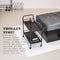 Housevitamin Zwart Metalen Trolley Tafel - 60x30x66.5cm Moet Nog Gemonteerd Worden