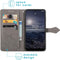 imoshion Hoesje Geschikt voor Nokia G21 / G11 Hoesje Met Pasjeshouder - imoshion Mandala Bookcase - Grijs