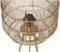 HSM Collection Tafellamp Marbella - ø26x65 - Goud - Metaal