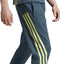 adidas Future Icons 3-Stripes Broek - Heren - Elastische taille met trekkoord - Turquoise - M