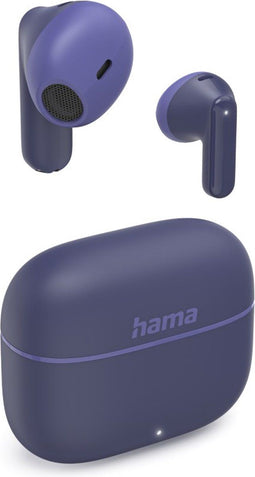 Hama Freedom Light II - True Wireless Headset - 20 uur accuduur - Blauw
