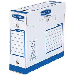 Bankers Box - Basic archiefdoos Heavy Duty binnenft: 7,5 x 24,4 x 33 cm (b x h x d)