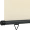 vidaXL - Balkonscherm - 122x250 - cm - crèmekleurig