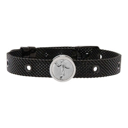 Talent Jewels TJA-3-17-03-2-235 - Uniseks Armband - Elegant ontwerp - Zwart