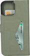 Mobiparts iPhone 13 Pro Max - Classic Wallet Case - Ruimte voor pasjes - Groen
