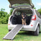 Hondenloopplank - Uitschuifbare Hondentrap - Antislip - Reflecterende Zijkanten - 90kg Capaciteit - Grijs