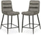 MX Sofa - Lena – Barstoelen – Grey – Set van 2
