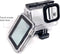Garpex® GoPro HERO9 - Waterdichte Case tot 30m - Touch Back Cover (1 stuk)