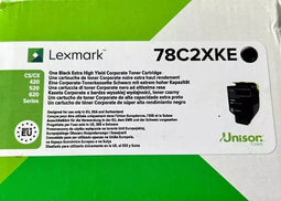 Lexmark 78C2XKE - Toner - 1400 Pagina's - Cyan