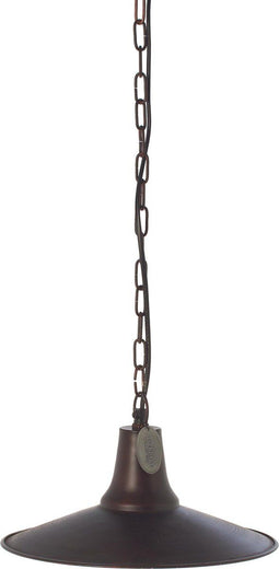 Riverdale Milton - Hanglamp - Industrieel - Brons - 28cm
