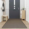 vidaXL - Deurmat - 115x500 - cm - bruin