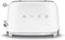 Smeg TSF01WHMEU - Broodrooster - 950W - 2 sleuven - Mat wit