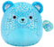 Squishmallows Sarge - Pluche - 30cm - Blauwe Jaguar met Iridescent Spots