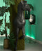 Light & Living Wandlamp Zebra - 161cm - Mat Zwart