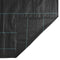 vidaXL - Worteldoek - 4x100 - m - polypropeen - zwart