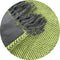 Picknickkleed Polo Visgraat Heldergroen met Donkergrijs - Wol - Waterdicht - 145x183cm - Tweedmill