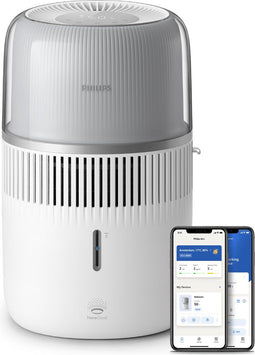 Philips 5000-serie HU5710/00 - Luchtbevochtiger - Stille werking (12 dB) en aromatherapie - Wit
