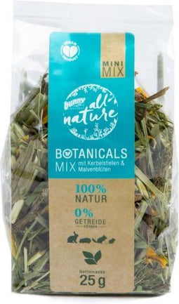 Bunny Nature Botanicals Mini Mix Kervelstelen / Malvebloesem 25 GR