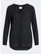 VILA VILUCY LS SHIRT - Doorknoop blouse - V-hals - XS