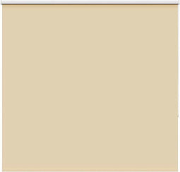 vidaXL - Rolgordijn - verduisterend - 155x150 - cm - stofbreedte - 151,6 - cm - beige