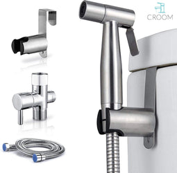 Croom® Bidet Handdouche - Shattaf - Waterbesparend RVS