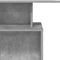 vidaXL - Receptiebalie - 100x40x104 - cm - bewerkt - hout - betongrijs