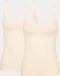 Sloggi GO - Dames Hemden - 2-pack van organisch katoen - Beige