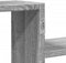 vidaXL - Wandschap - 104x15x49 - cm - bewerkt - hout - grijs - sonoma - eikenkleurig