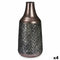 Vaas Zilverkleurig Metaal 21 x 44 x 21 cm (4 Stuks) Met reliëf