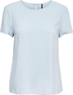ONLY ONL First One Life SS Top - Dames T-Shirt - Korte mouw - Ronde hals - Maat 42